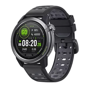 ساعت هوشمند 46 میلیمتری میبرو مدل GS Active2 با بند سیلیکونی