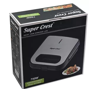 ساندویچ ساز دو خانه سوپر کرست (Super Crest) مدل SCT-6026