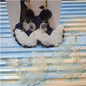 گوشواره بال فرشته ای کد2