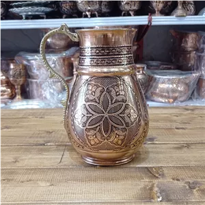 پارچ مسی الماس تراش نانو سایز متوسط