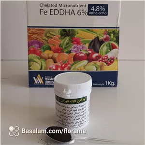 کود آهن اسپانیایی کلات EDDHA لیون اسپانیا 25 گرمی (iron chalate)
