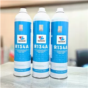 کپسول گاز کولر خودرو مارک سیزن اصلی هولوگرام دار R134 سرمادهی فوق العاده عالی تضمینی  1 کیلیویی  