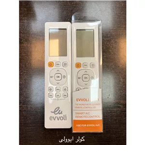  کنترل شرکتی کولر گازی ایوولی Evvoli (دارای نور صفحه) کیفیت بی نظیر