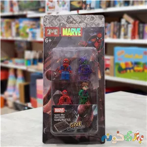 پک 4 عددی مینیفیگور Spider Man: Final Battle