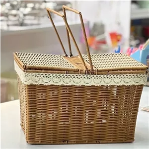 سبد پیک نیک حصیری