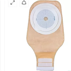کیسه یک تکه ایلئوستومی کلوستومی فیلتردار، ته باز مات ویتامد (vitamed) (قیمت فروش عمده 50عددی) 