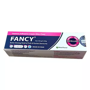 چسب دندان مصنوعی فَنسی (FANCY) بدون زینک