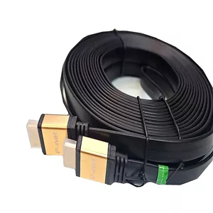 کابل فلت Hdmi P-net 4K Ver2.0 پی نت 15 متری کد 2938