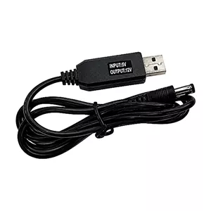کابل تبدیل USB به DC خروجی 9V طول 1 متر کد 9867
