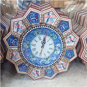 ساعت خورشیدی گل و مرغ مینا 