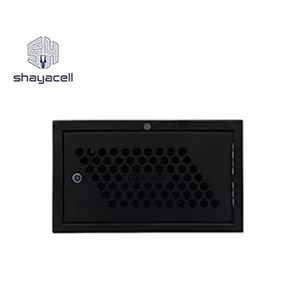 رک دیواری عالی کار صنعت 4 یونیت عمق 38 مشکی مدل Cool Rack 4U-B