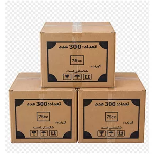 لیوان حجامت شعبانی 75 سی سی کارتن 300 عددی