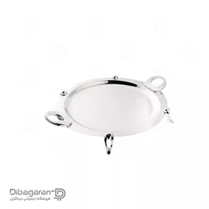 سینی استیل سافینوکس حلقه نگین گرد مدل 805