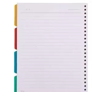 اوراق دفتر کلاسوری صالح 26 سوراخ(70 گرم)