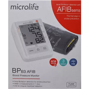 فشارسنج دیجیتالی بازویی میکرولایف اصل سوئیس (مدلBP B3 AFIB)