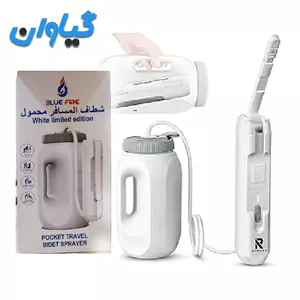 دوش کمپ خودشور شارژی مسافرتی 2.5 لیتری بلوفایر 
