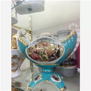 کشکول انتیکو فیروزه ای 31سانتی 
