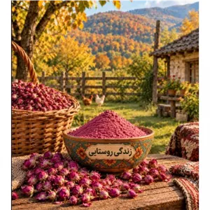 پودر گل محمدی ارگانیک