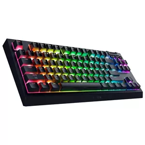 کیبورد بیسیم گیمینگ ریزر مدل BlackWidow V4 TKL HyperSpeed GSF