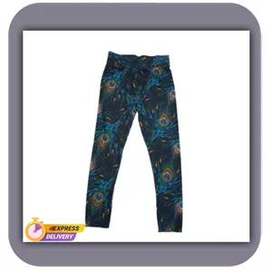لگ باشگاهی زنانه مدل آنتی سلولیت طرح طاووس قواره دار کد TT-001