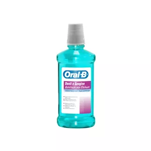 دهانشویه محافظت دهان و دندان اورال بی مدل Teeth 038 Gum بدون الکل با طعم نعنا حجم 500 میل