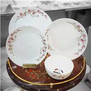 سرویس 26 پارچ گلدن اپال طرح بهار صورتی