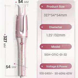 دستگاه فر کننده باد گرم مو شیگلم - 1.25 32MM ( اصل )
