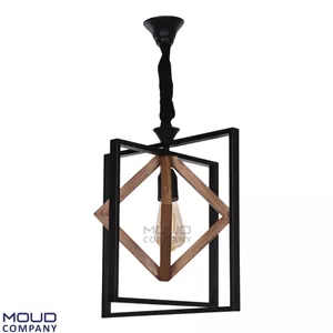 چراغ آویز تک شعله تو در تو الماس کد 104 (موعود)