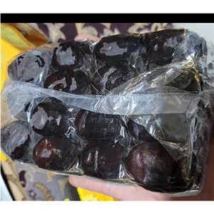 رطب یا خرما مضافتی باغات بم کیفیت عالی پرشیره(غرق در شیره) -12 بسته 750 گرمی در مادر کارتن 