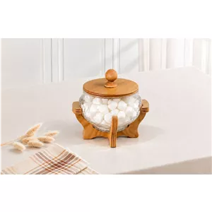 قندان ابگز کویین زیره چوبی
