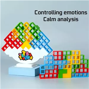 بازی تعادلی و چیدن بلوکها مدل Balance Game (بازی رومیزی)