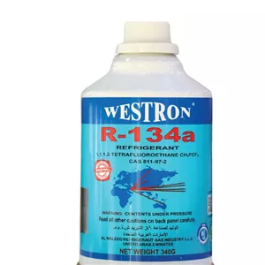 کپسول گاز R134 وسترون 340 گرمی مناسب یخچال فریزر و کولر خودرو