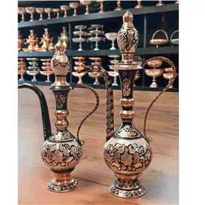 گلاب پاش مسی نقره کوب زنجان