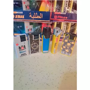 فندک فلز طلایی و طرح های مختلف، دسته فندک 25 عدد