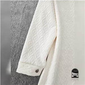 مانتو زنانه مدل ضخیم تینا جنس شنل فتیله ای ضخیم فری سایز
