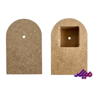 بیس MDF ساعت رومیزی U ایستاده 10 15.5 ضخامت 3.5