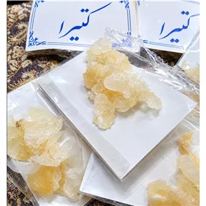 صمغ کتیرا صدفی بسته 10 گرمی