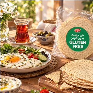 نان خشک بدون گلوتن-نان رضوی