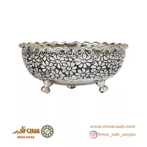 بستنی خوری سه پایه آریایی کروم نانو