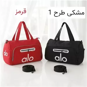 ساک ورزشی و استخری اسپرت جنس کرتکس با بند بلند و زیپ ابعاد 50 در 35 سانتیمتر