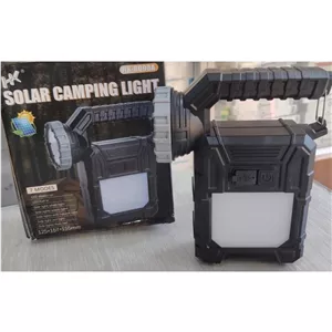 چراغ کمپینگ و اضطراری خورشیدی HK-8098A چراغ LED چندحالته
