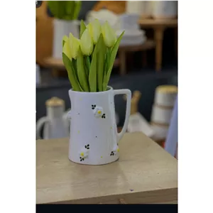 پارچ سرامیکی طرح گل بابونه 