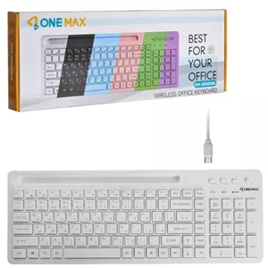 کیبورد بی سیم  بلوتوث شارژی وان مکس (ONE MAX) مدل OM-3000WA