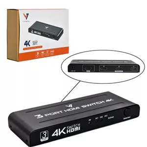 سوئیچ HDMI 1.4 4K سه پورت 1 3 واصل (VASEL) مدل VSL-4k301