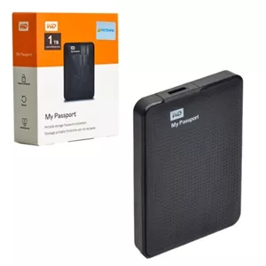 باکس هارد 2.5 اینچی USB3.0 وسترن دیجیتال (Western Digital) مدل My Passport گارانتی انوشان