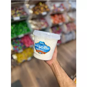 پشمک سطلی 300 گرم وانیل حاج عبدالله 6 عددی 