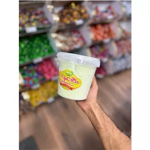 پشمک سطلی 300 گرم طالبی حاج عبدالله 