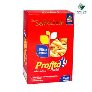 پاستا پنه پروتئینی پروفیتو زر ماکارون 250 گرمی