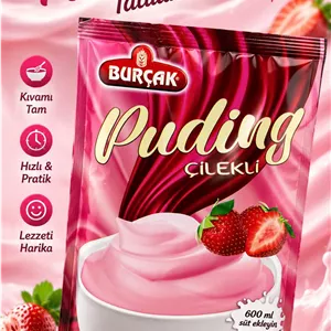 خرید پودینگ بورچاک توت فرنگی