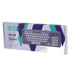 کیبورد با سیم دیتکس پلاس مدل DK 703 + حروف فارسی